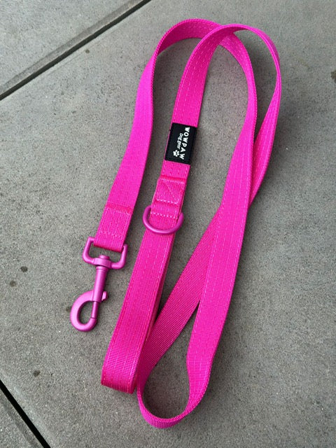 Standard Hundeleine M Länge 1,5m Magenta Edition
