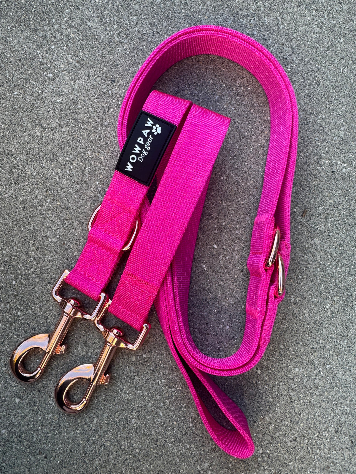 Standard Hundeleine S verstellbar Länge 2m Magenta