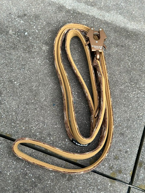 Smycz taktyczna dla psa ULTRA LIGHT Sky Blue Edition, długość 1,8m