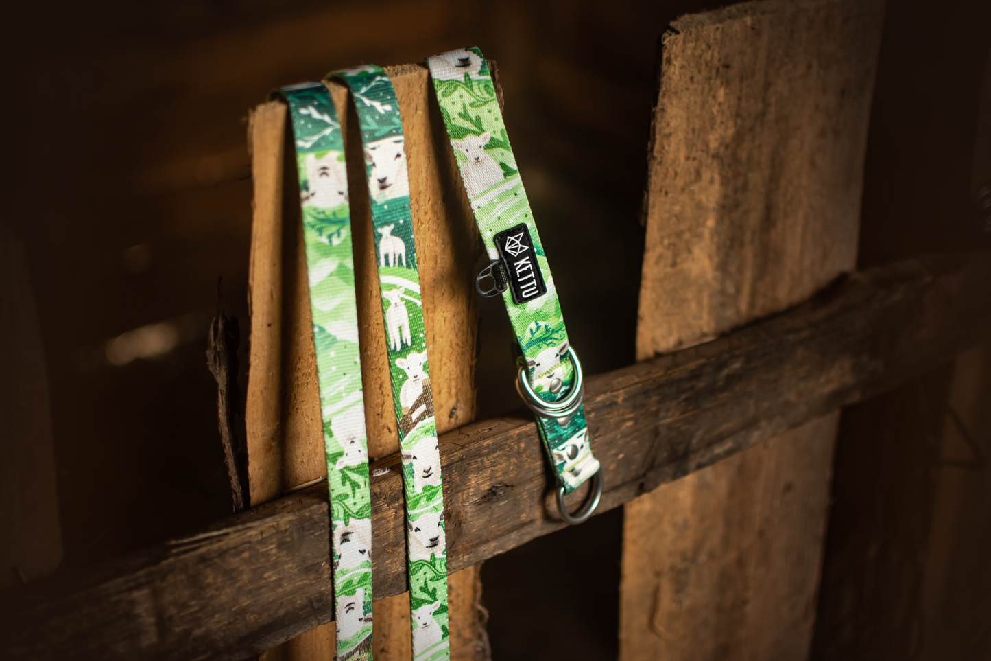 Obroża dla psa KETTU Half-Strap Owca