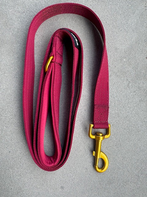 Standard Hundeleine M Länge 1,5m Burgundy Edition