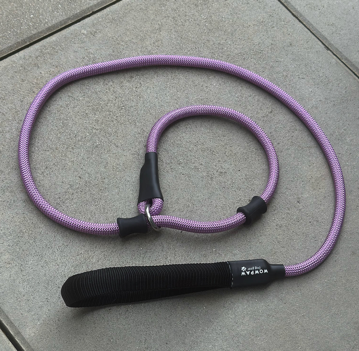 Guinzaglio Retriever lungo 140 cm viola chiaro