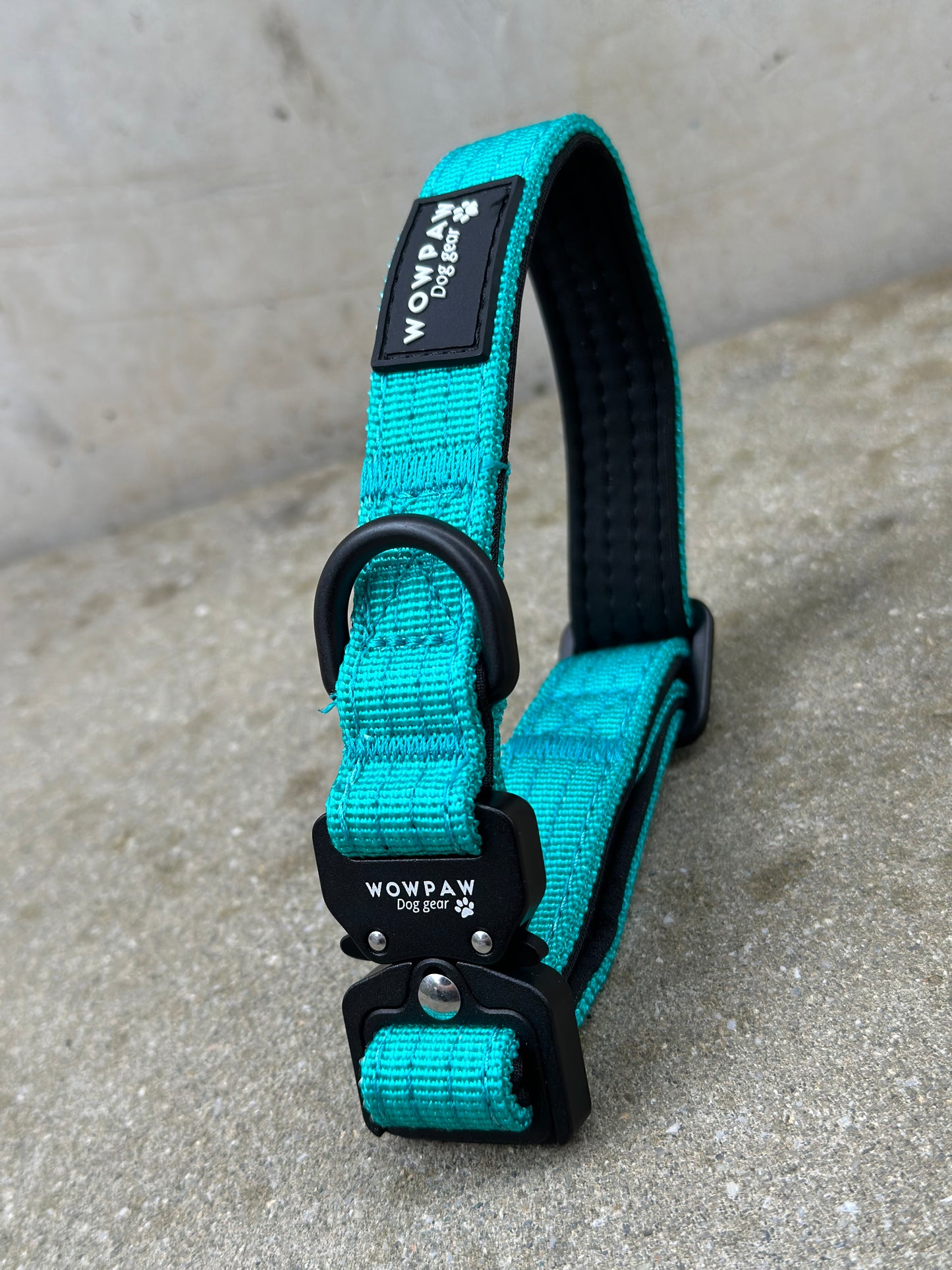 Obroża taktyczna dla psa ULTRA LIGHT Turquoise XXS