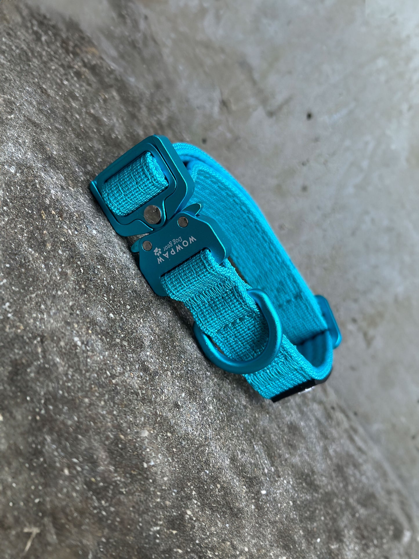 Taktisches Hundehalsband ULTRA LIGHT Hellblau Edition XS