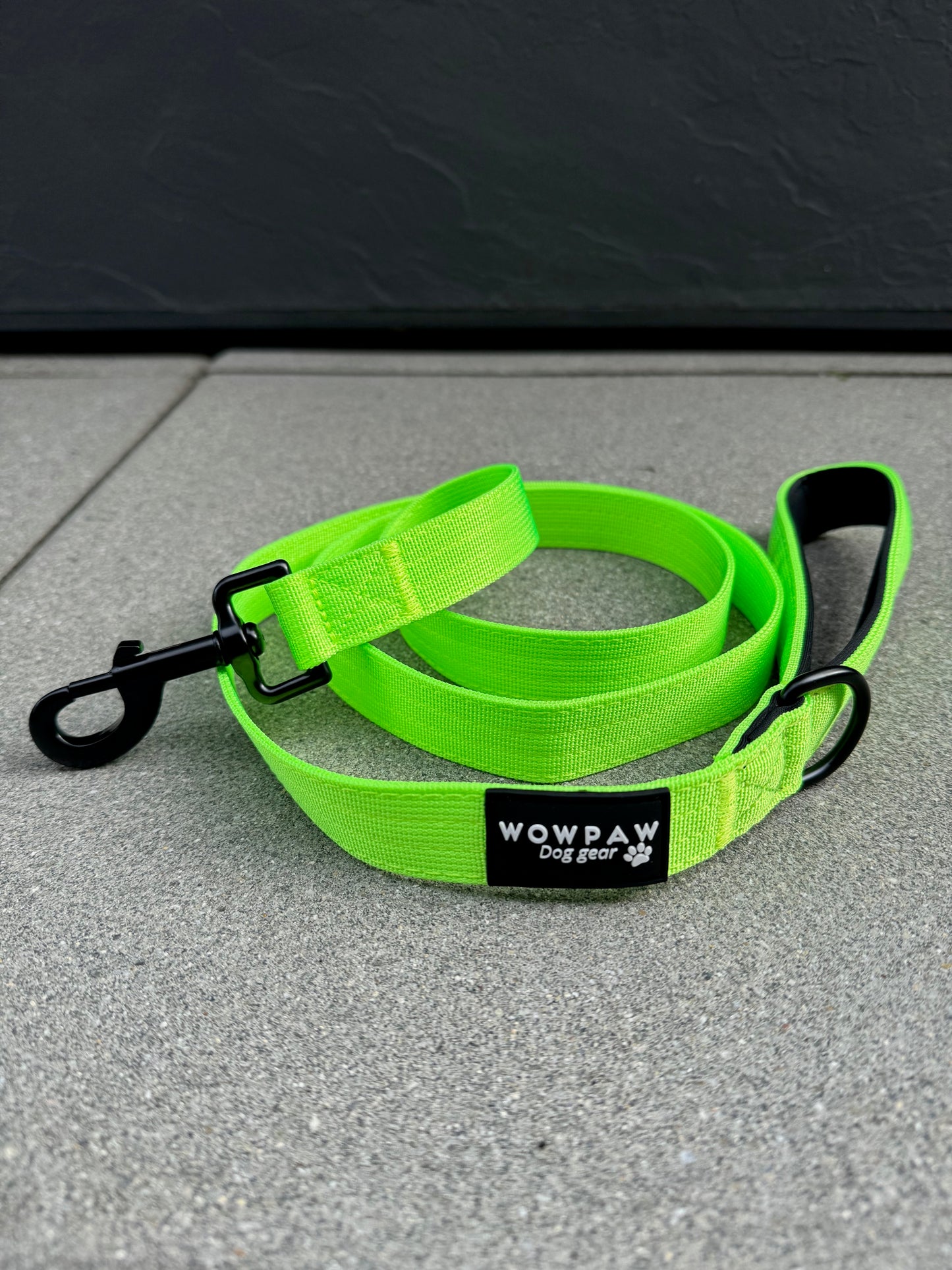 Standard Hundeleine M Länge 1,5m Neongrün