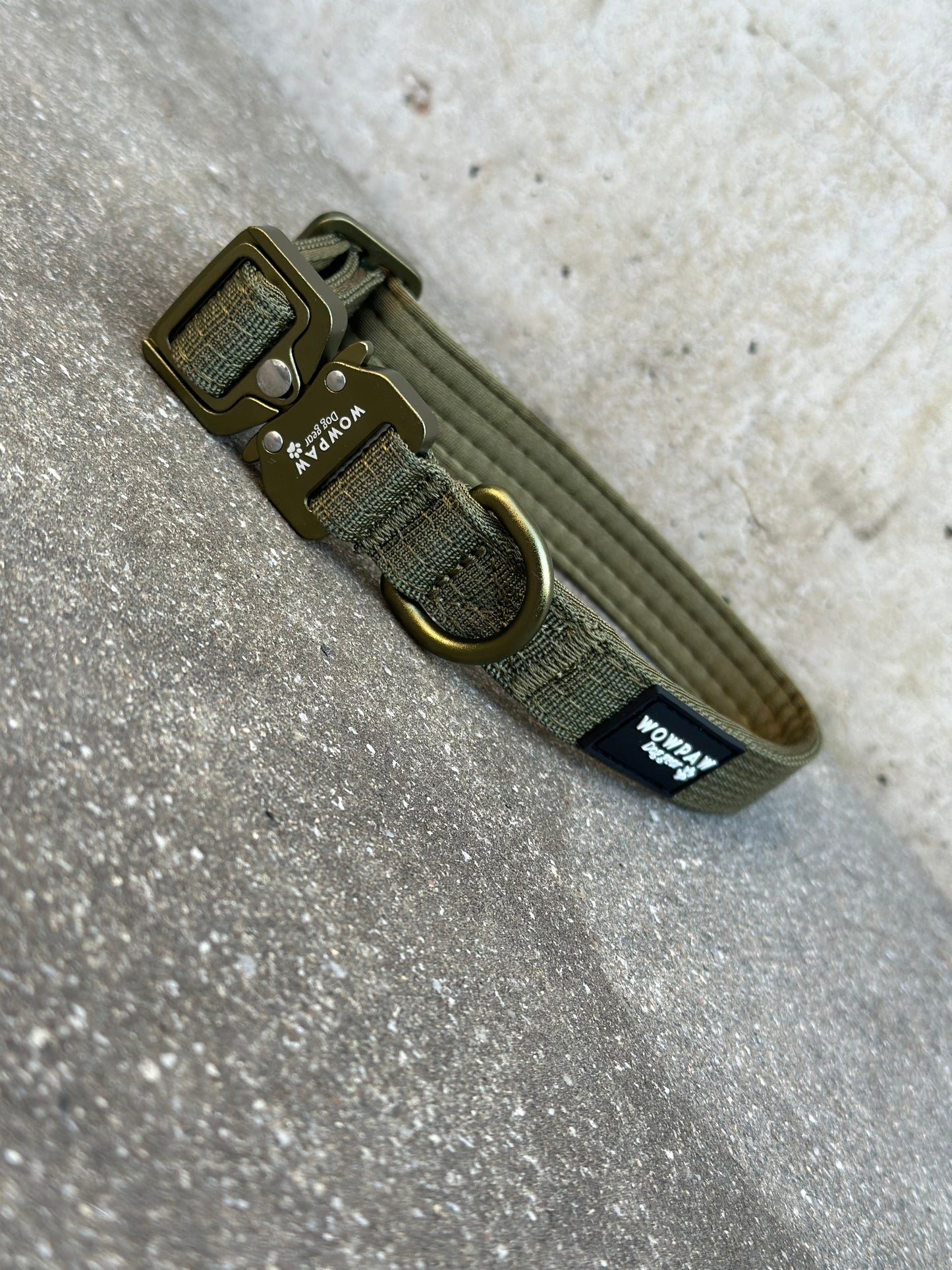 Taktyczna obroża dla psa ULTRA LIGHT Army Green Edition XS