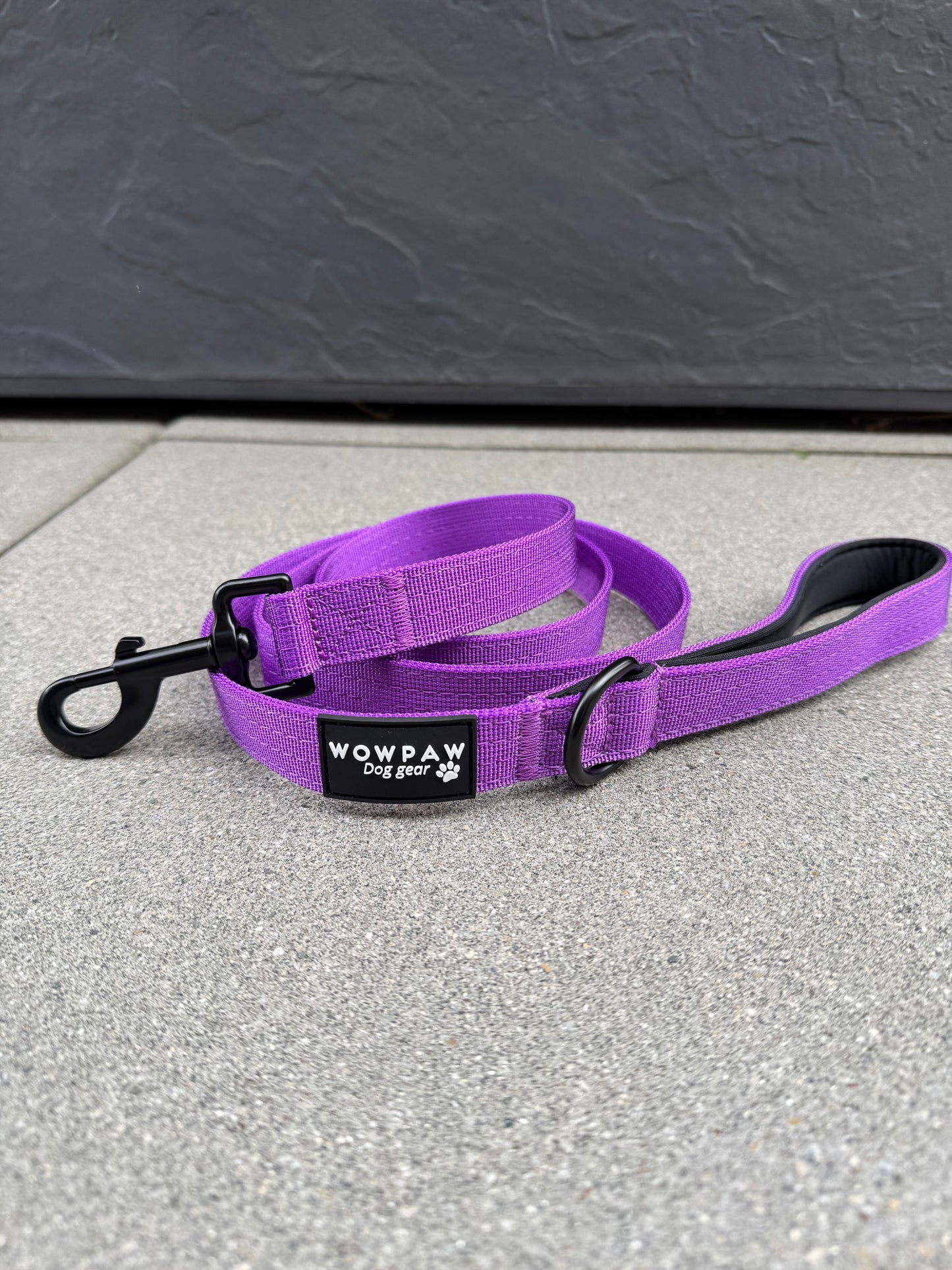 Standard Hundeleine M Länge 1,5m Dunkellila