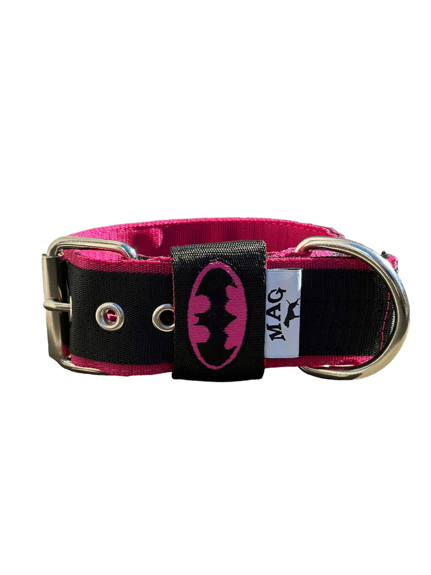 MAG Web Hundehalsband B-Man Pink
