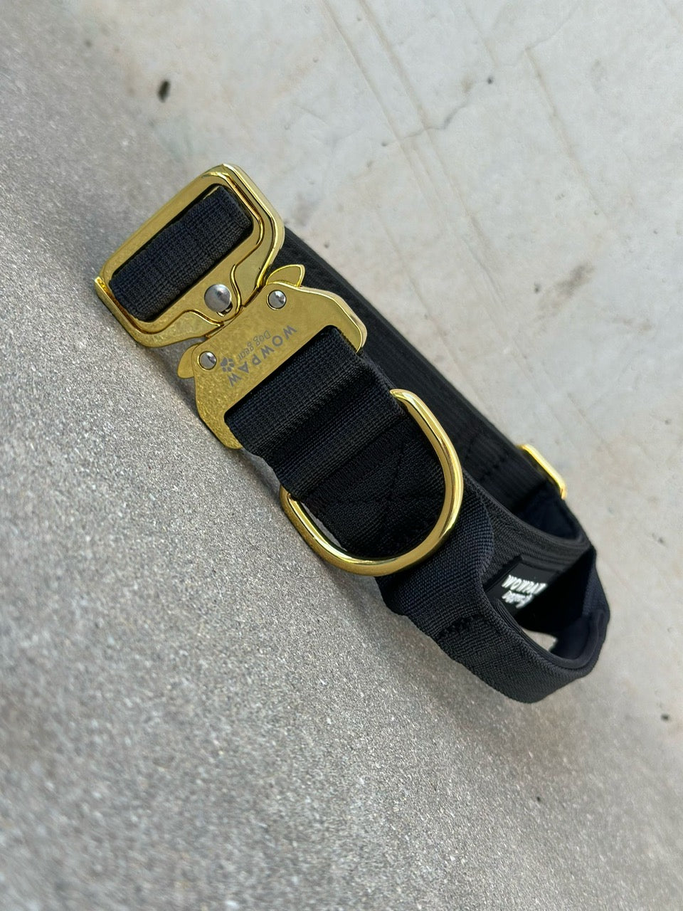 Collare tattico per cani di alta qualità verde neon taglia M