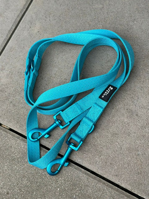 Standard Hundeleine S verstellbar Länge 2m Blau Edition