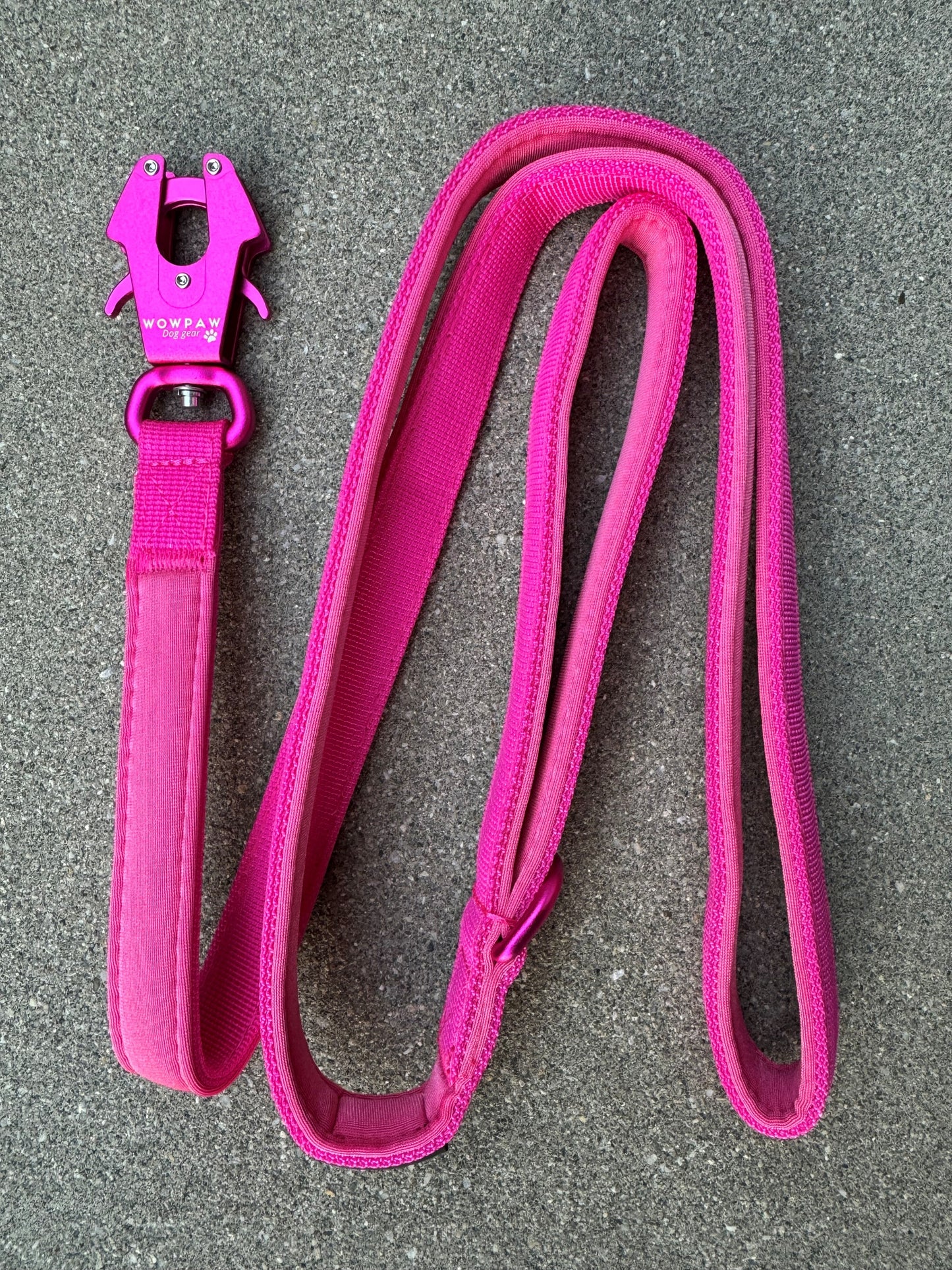 Taktische Hundeleine ULTRA LIGHT Magenta Edition, Länge 1,5m XS