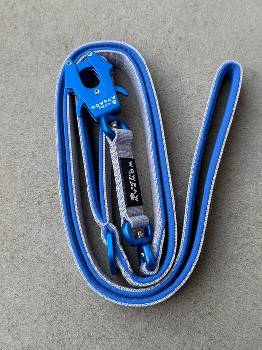 Taktische Hundeleine ULTRA LIGHT Grey Edition, Länge 1,8m