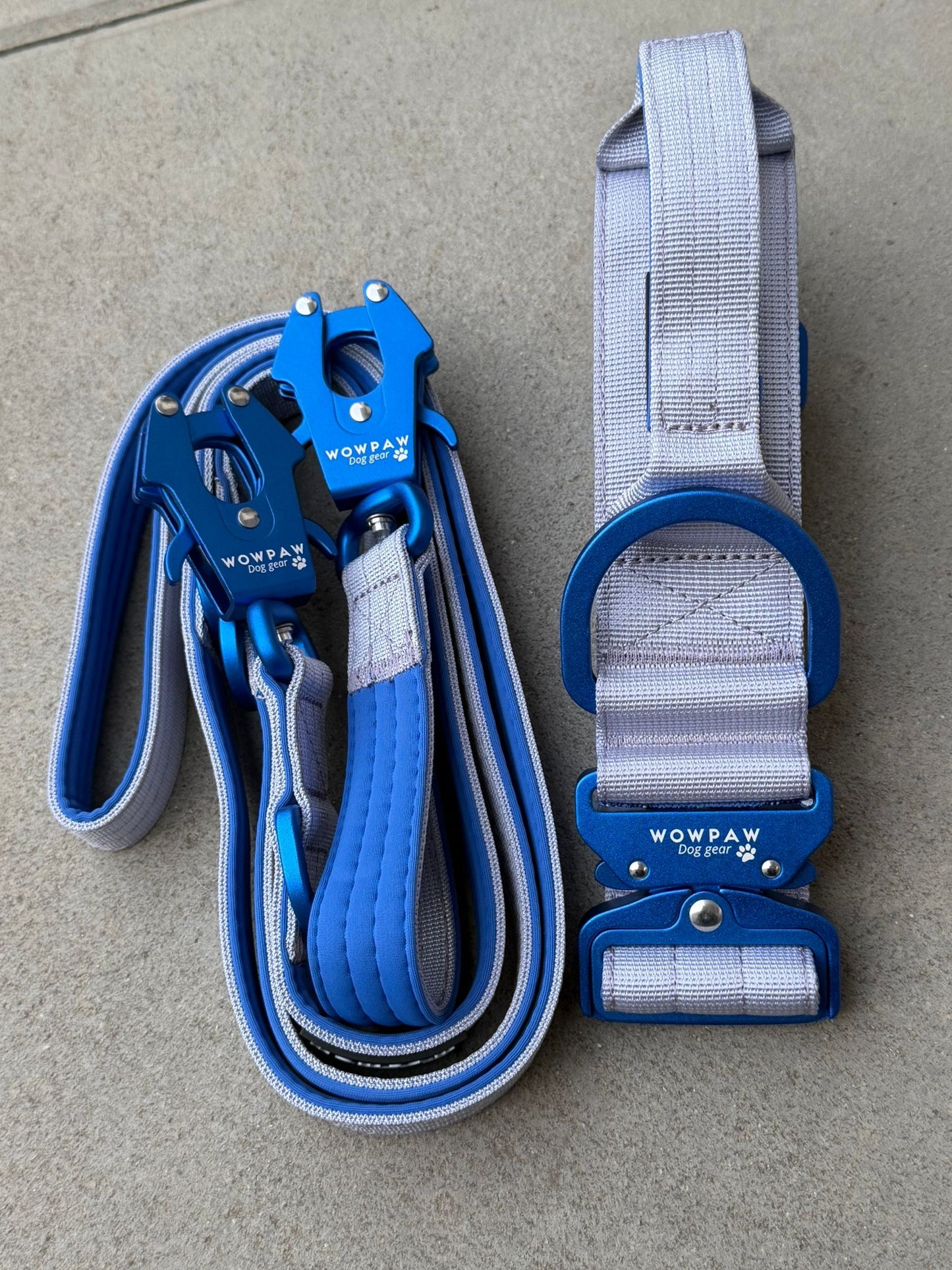 Obroża taktyczna dla psa ULTRA LIGHT Sky Blue Edition S