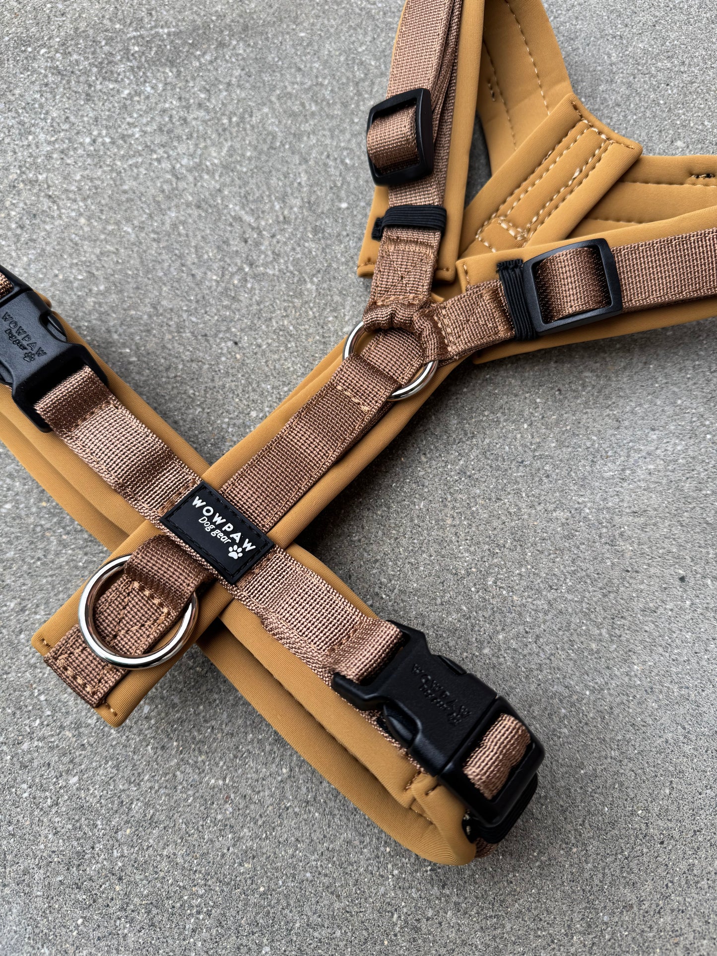 Pettorina per cani di alta qualità M arancione neon