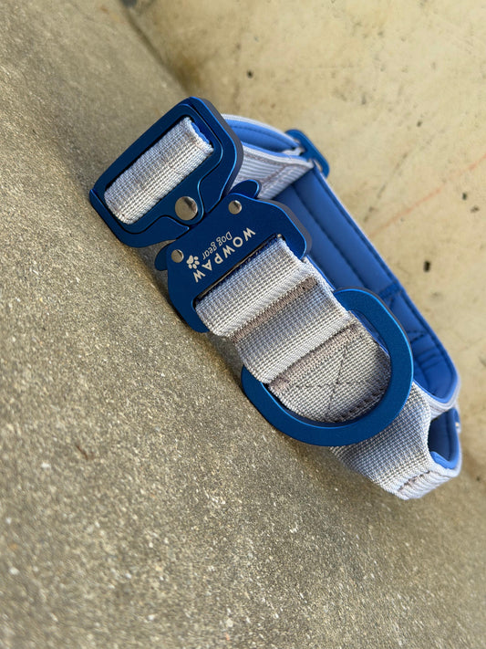 Taktisches Hundehalsband ULTRA LIGHT 3,8cm Grey Edition S