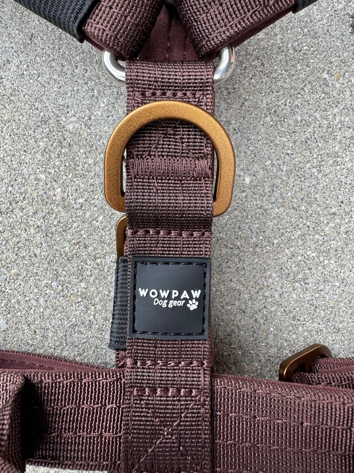 Hochwertiges Hundegeschirr XS Espresso Braun Edition