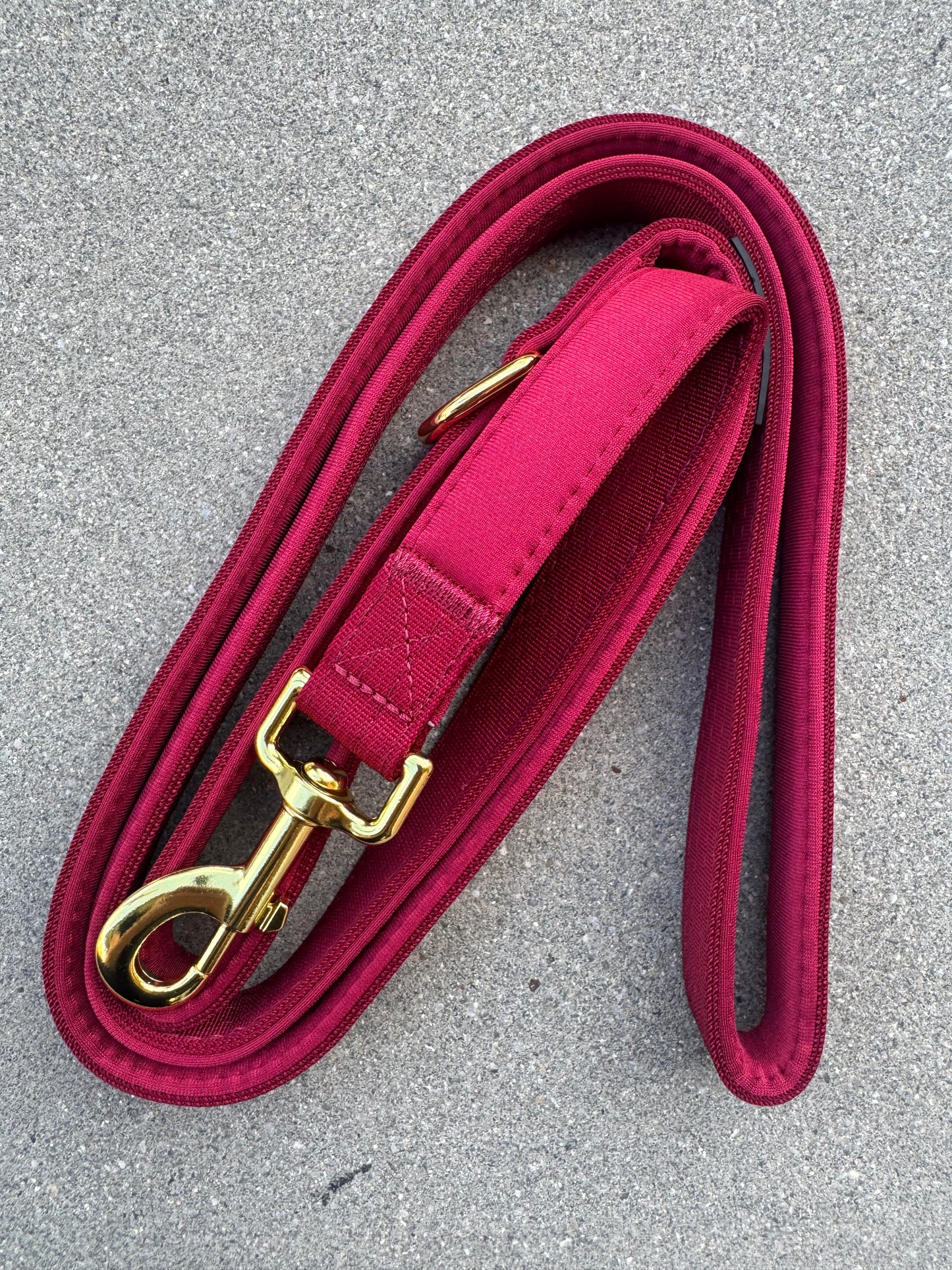 Basic Hundeleine Burgund Edition 1,8m