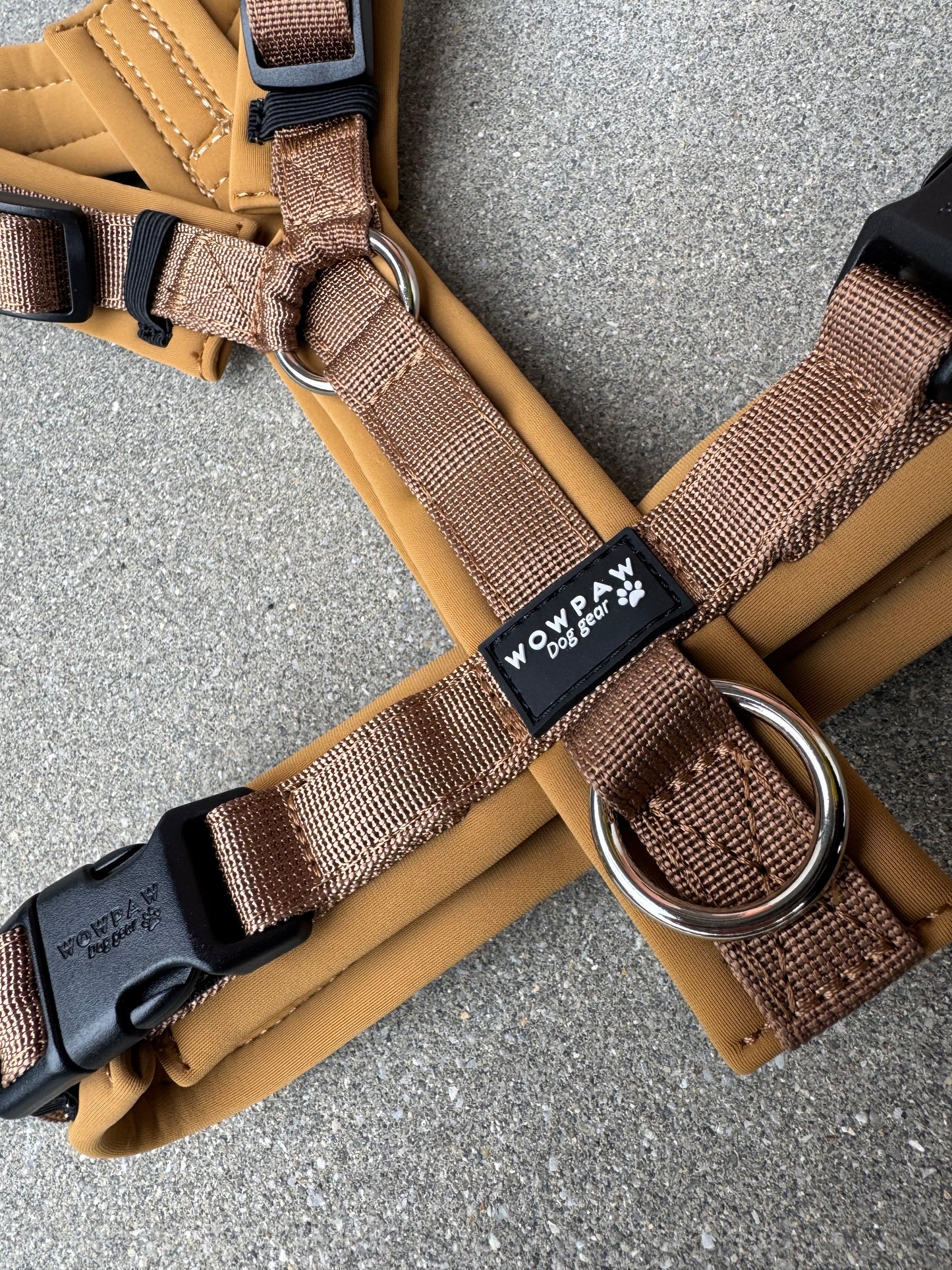 Pettorina per cani di alta qualità M arancione neon