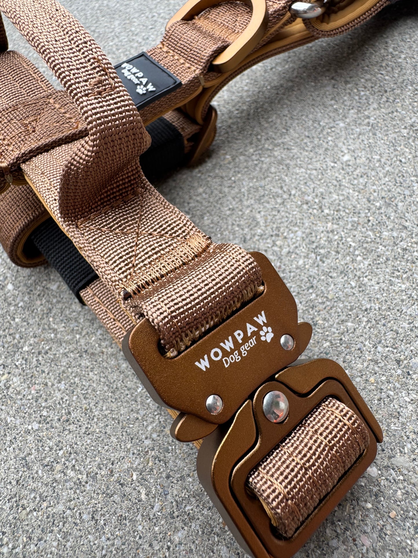 Hochwertiges Hundegeschirr XS Braun Edition