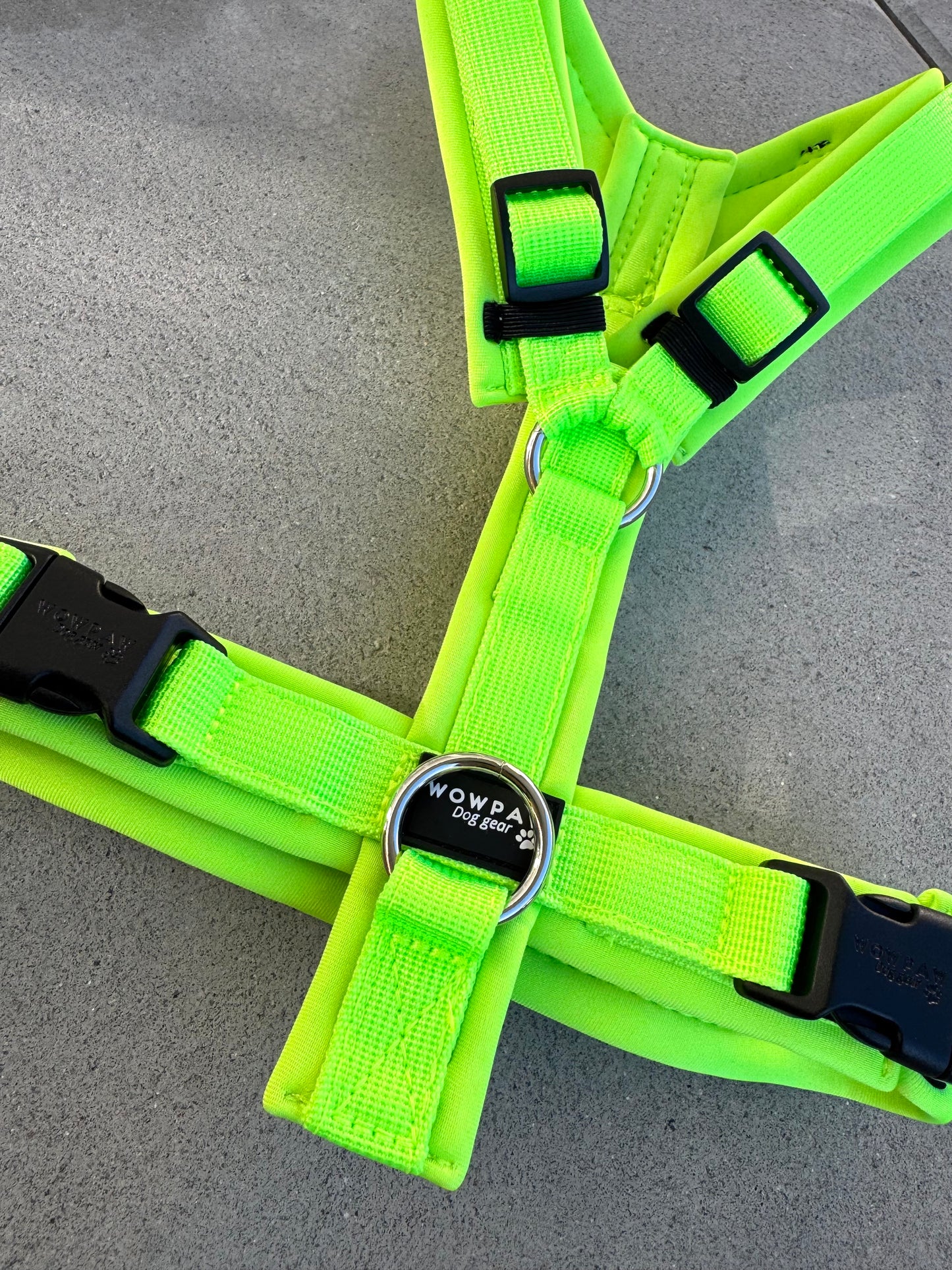 Pettorina per cani di alta qualità M arancione neon