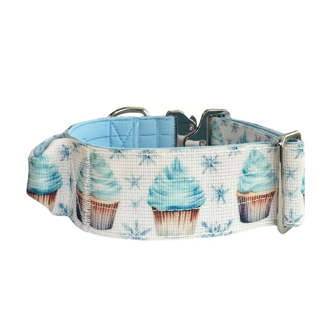 Hochwertiges taktisches Hundehalsband CUPCAKE Größe M
