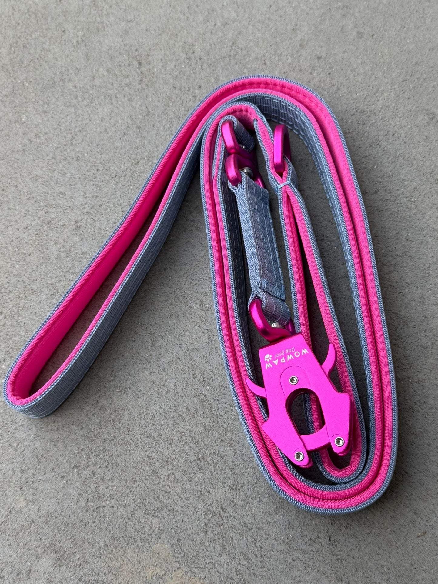 Taktische Hundeleine ULTRA LIGHT Blue Purple Edition, Länge 1,8m