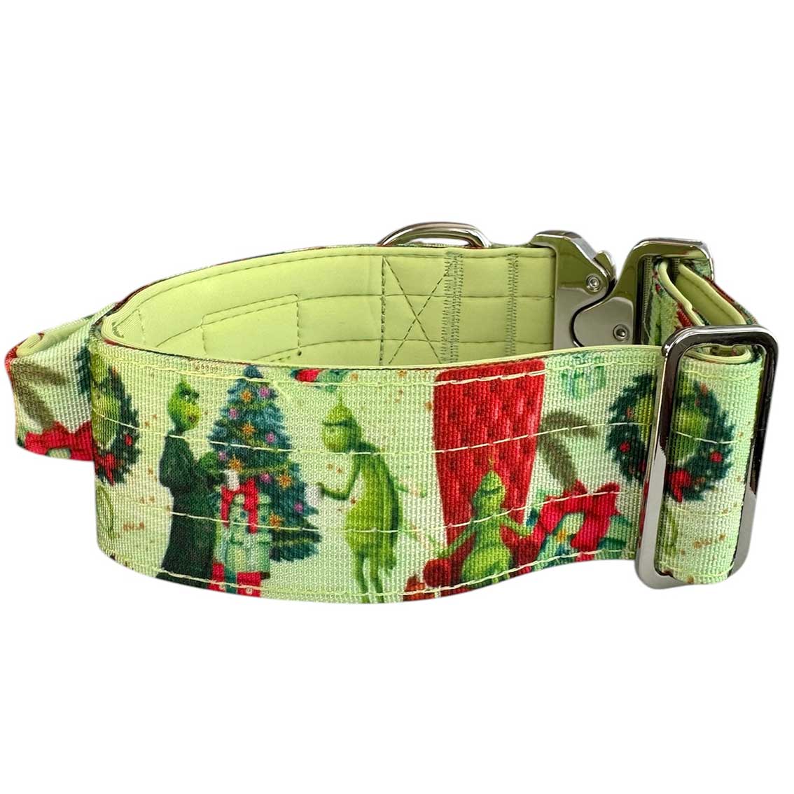 Hochwertiges taktisches Hundehalsband GRINCH Größe M