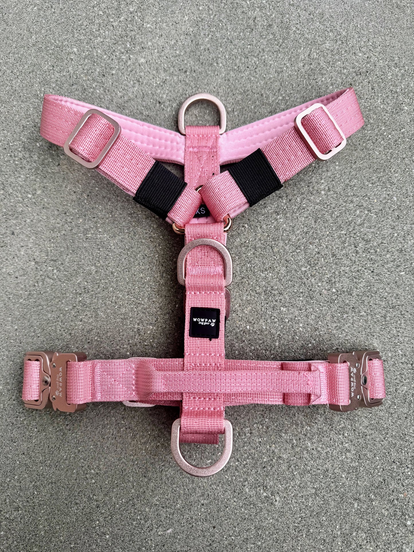 Hochwertiges Hundegeschirr XS Rosa Edition
