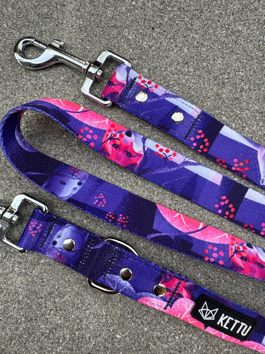 KETTU verstellbare Hundeleine White Arctic Fox