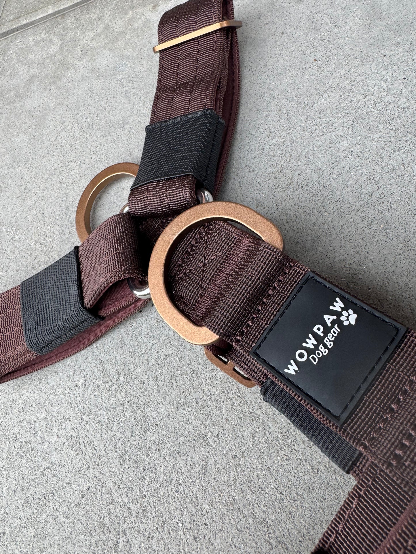 Hochwertiges Hundegeschirr S Espresso Braun Edition