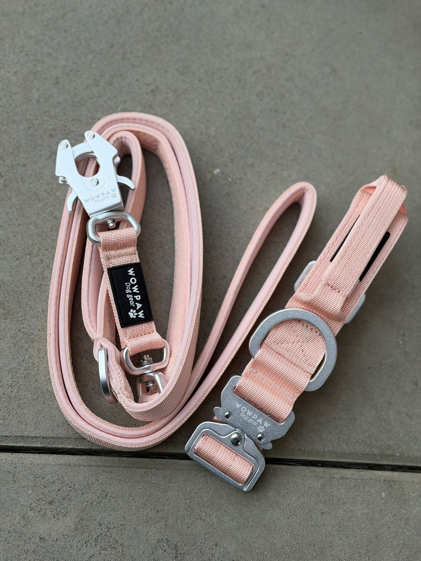 Taktische Hundeleine ULTRA LIGHT Peach Edition, Länge 1,8m