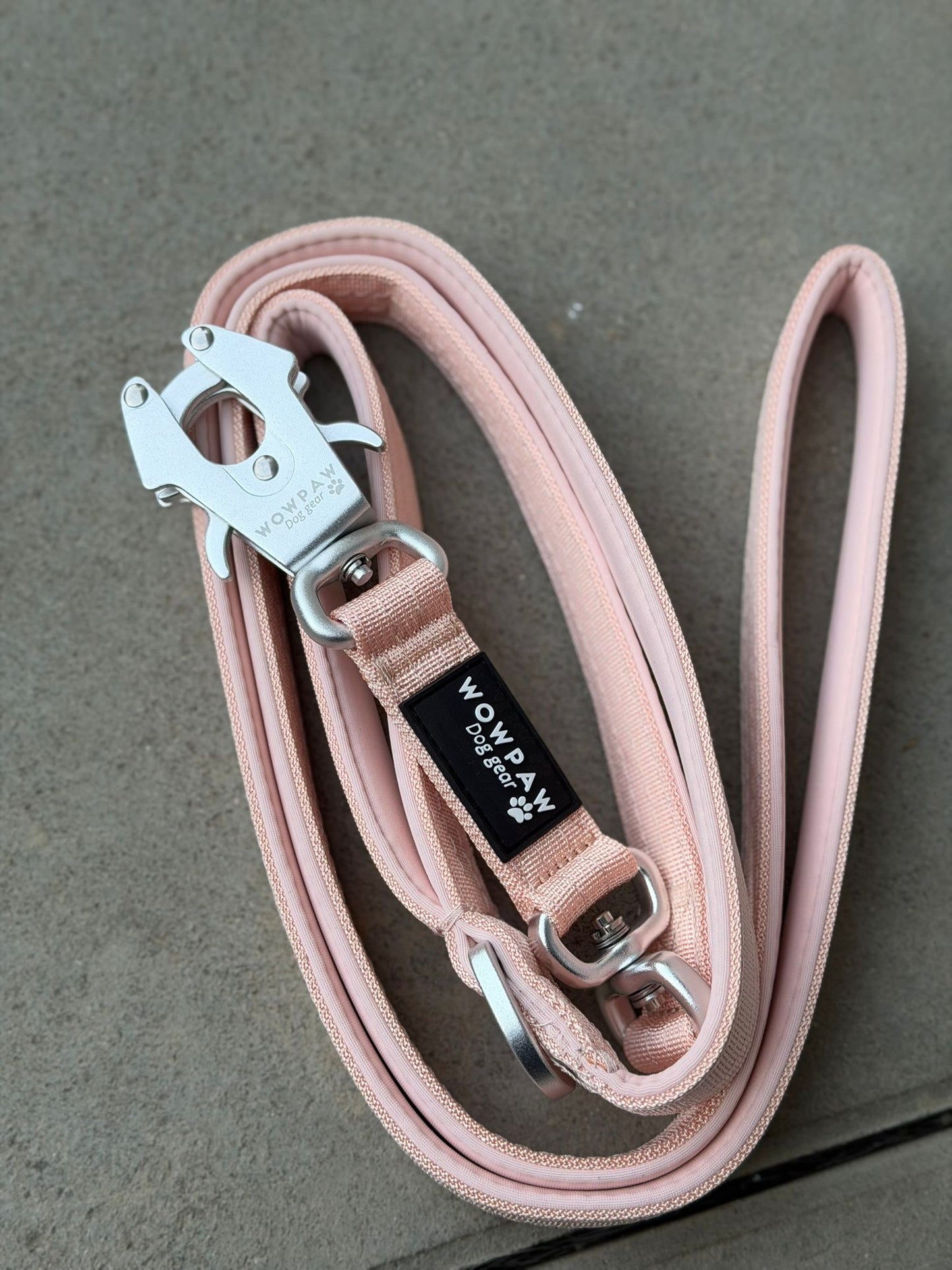 Taktische Hundeleine ULTRA LIGHT Peach Edition, Länge 1,8m