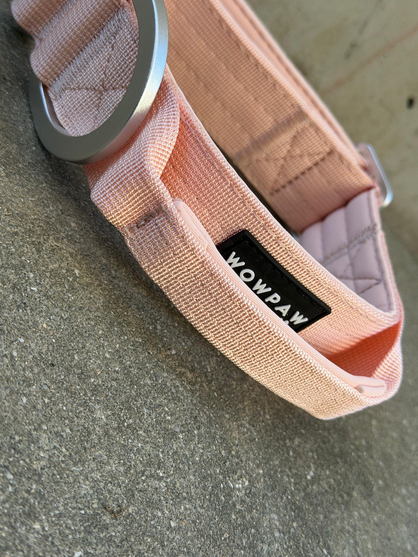 Taktisches Hundehalsband ULTRA LIGHT 5cm Peach Edition L