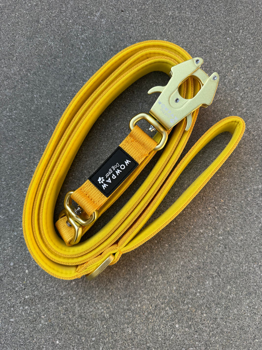 Taktische Hundeleine ULTRA LIGHT Yellow Edition, Länge 1,8m