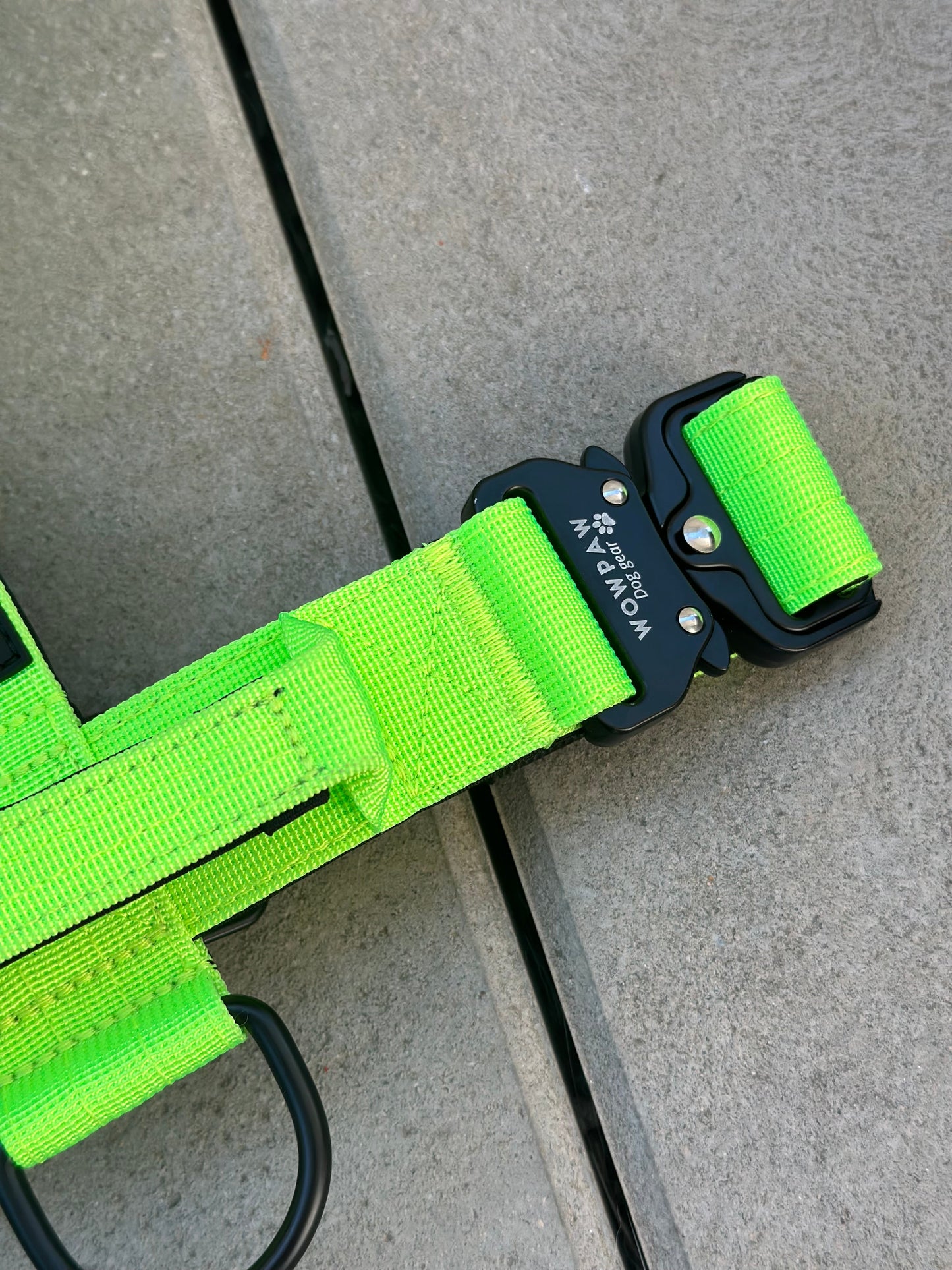 Pettorina per cani di alta qualità M verde neon
