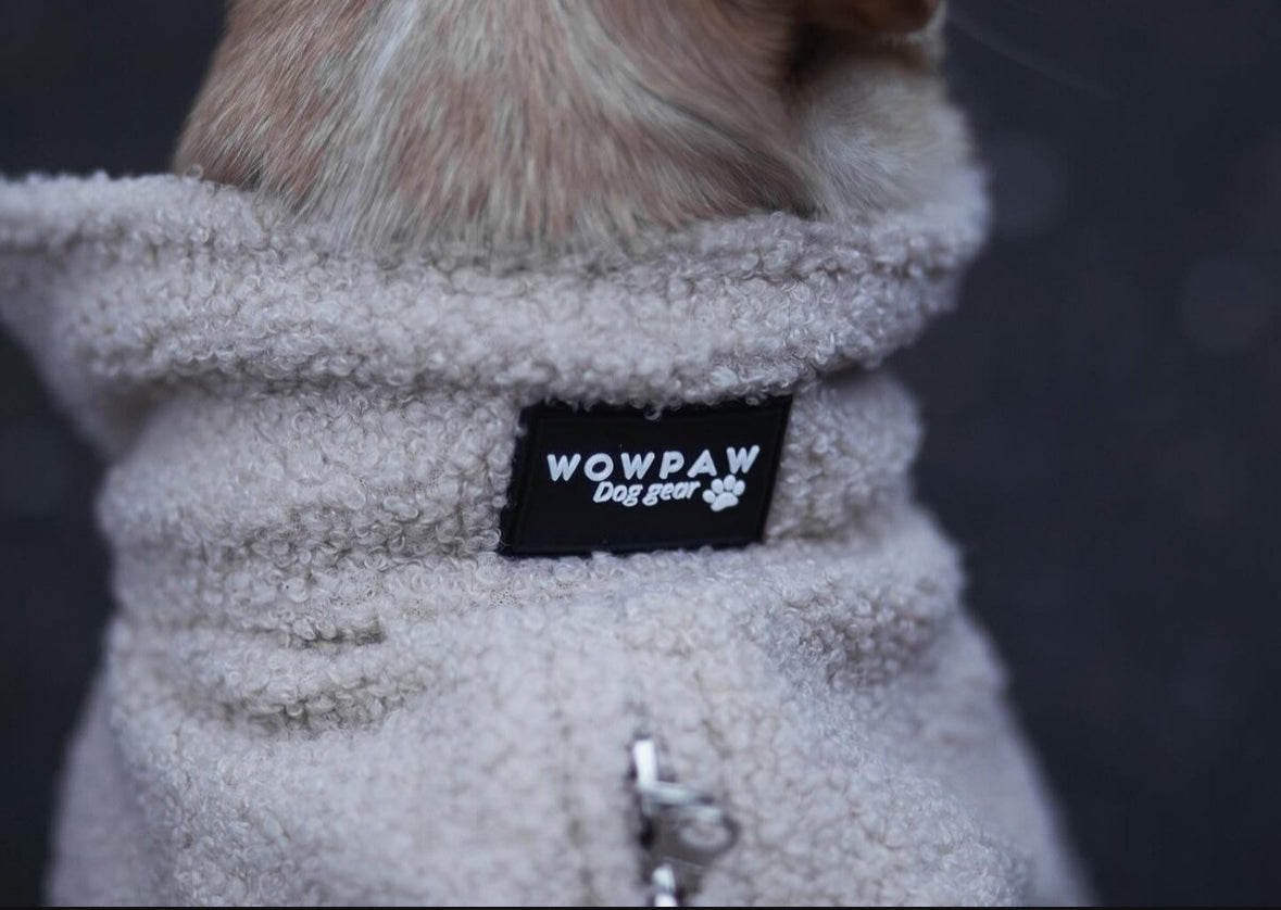 Wowpaw Hundepullover Beige