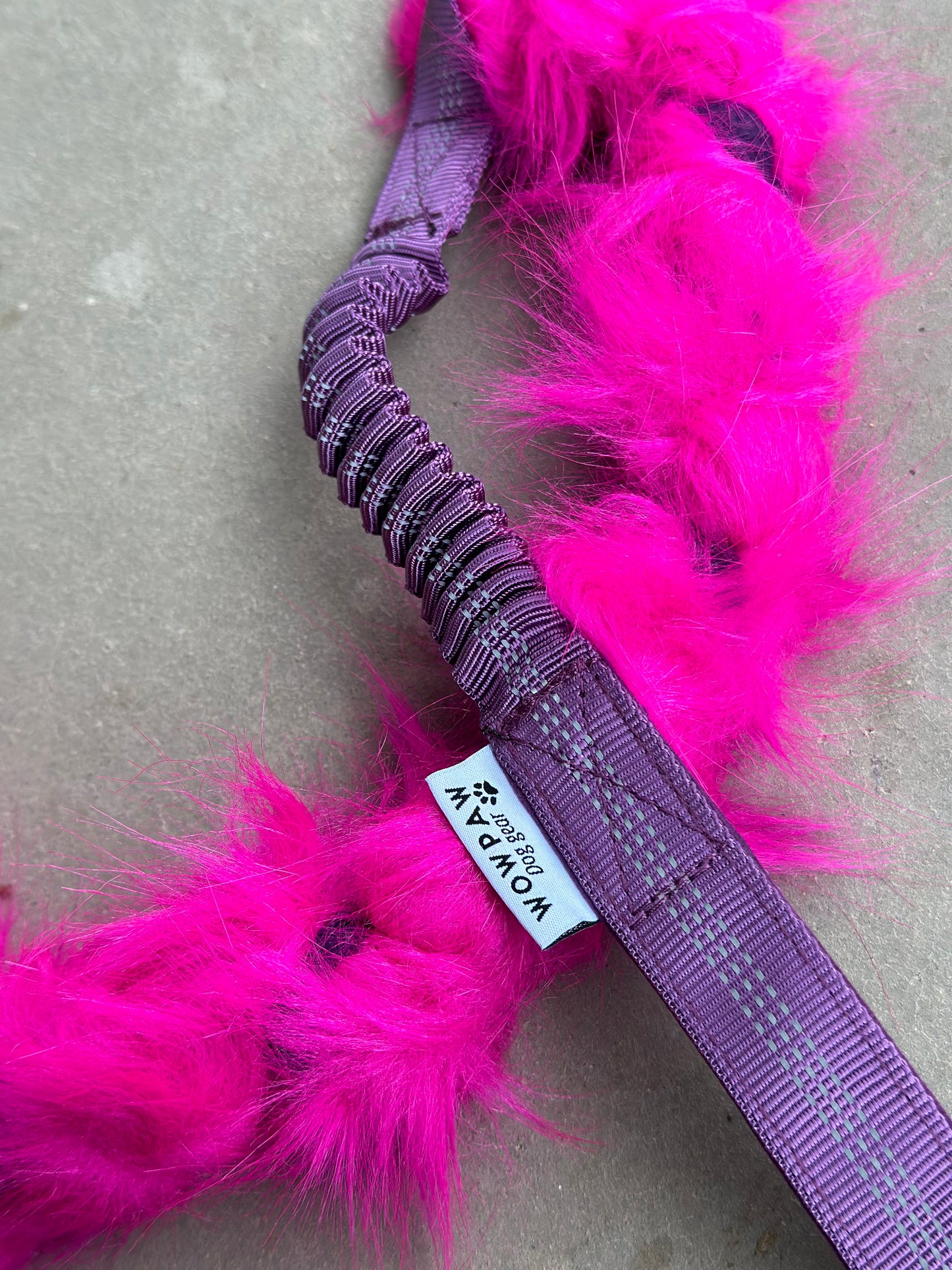 Bungee Zergel geflochten Pink und Blau & Orange