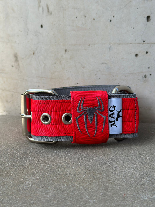 MAG Web Hundehalsband Spider Rot