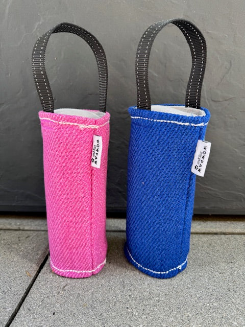 Beißkissen Pink & Blau 20x8cm