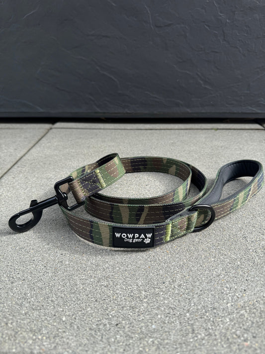 Standard Hundeleine M Länge 1,5m Army Green Camouflage