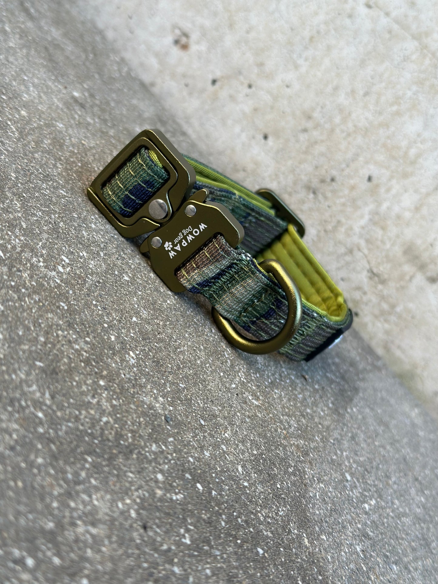 Taktisches Hundehalsband ULTRA LIGHT Army Green Camouflage Edition XXS