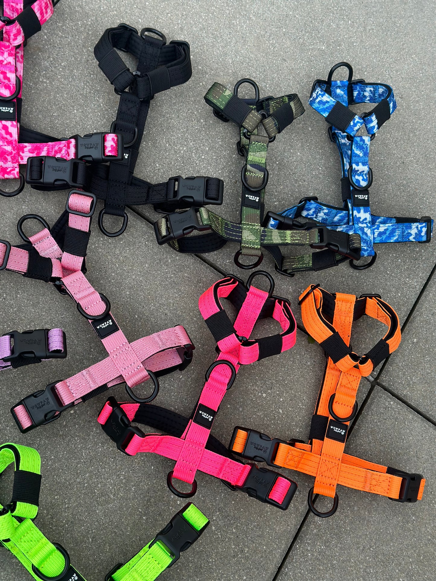 Hochwertiges Hundegeschirr XXS Army Green Camouflage ohne Griff