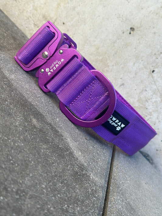 LED-Hundehalsband ULTRA LIGHT Lila Edition Größe M B-Ware