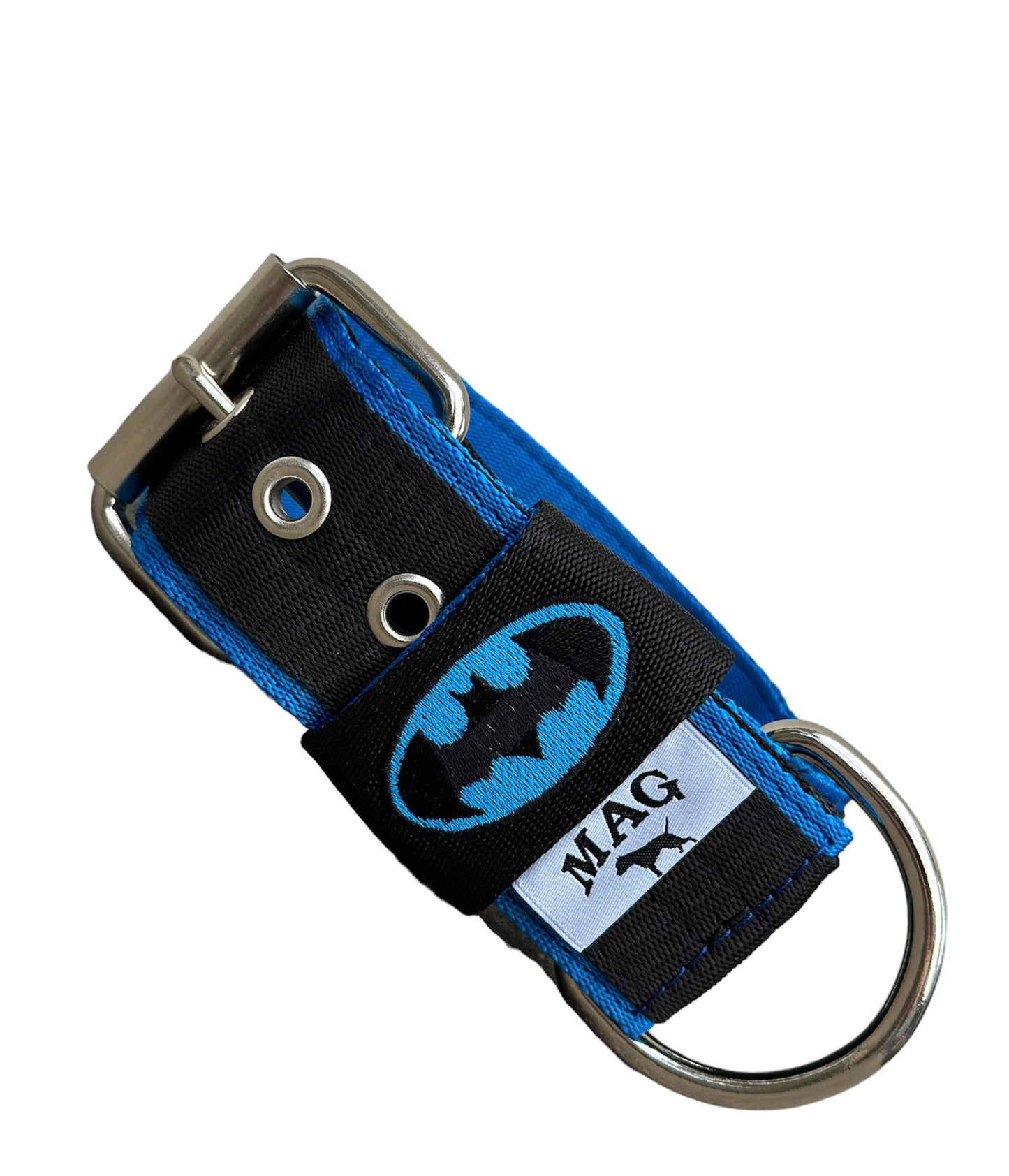 MAG Web Hundehalsband B-Man Blau